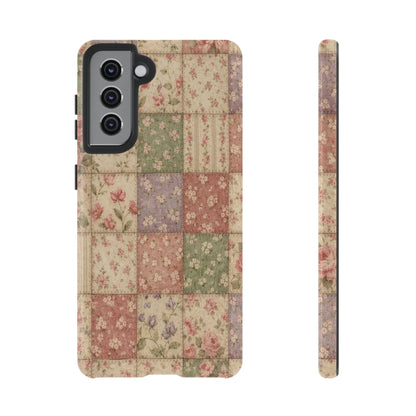 Pink Patchwork Tough Case