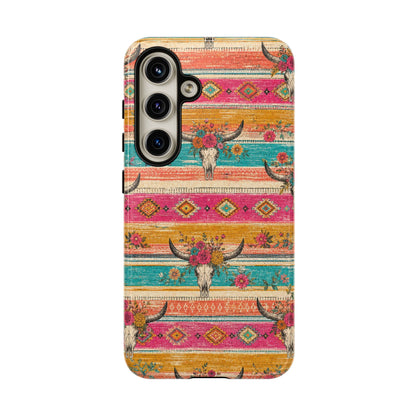 Serape Skull Tough Case