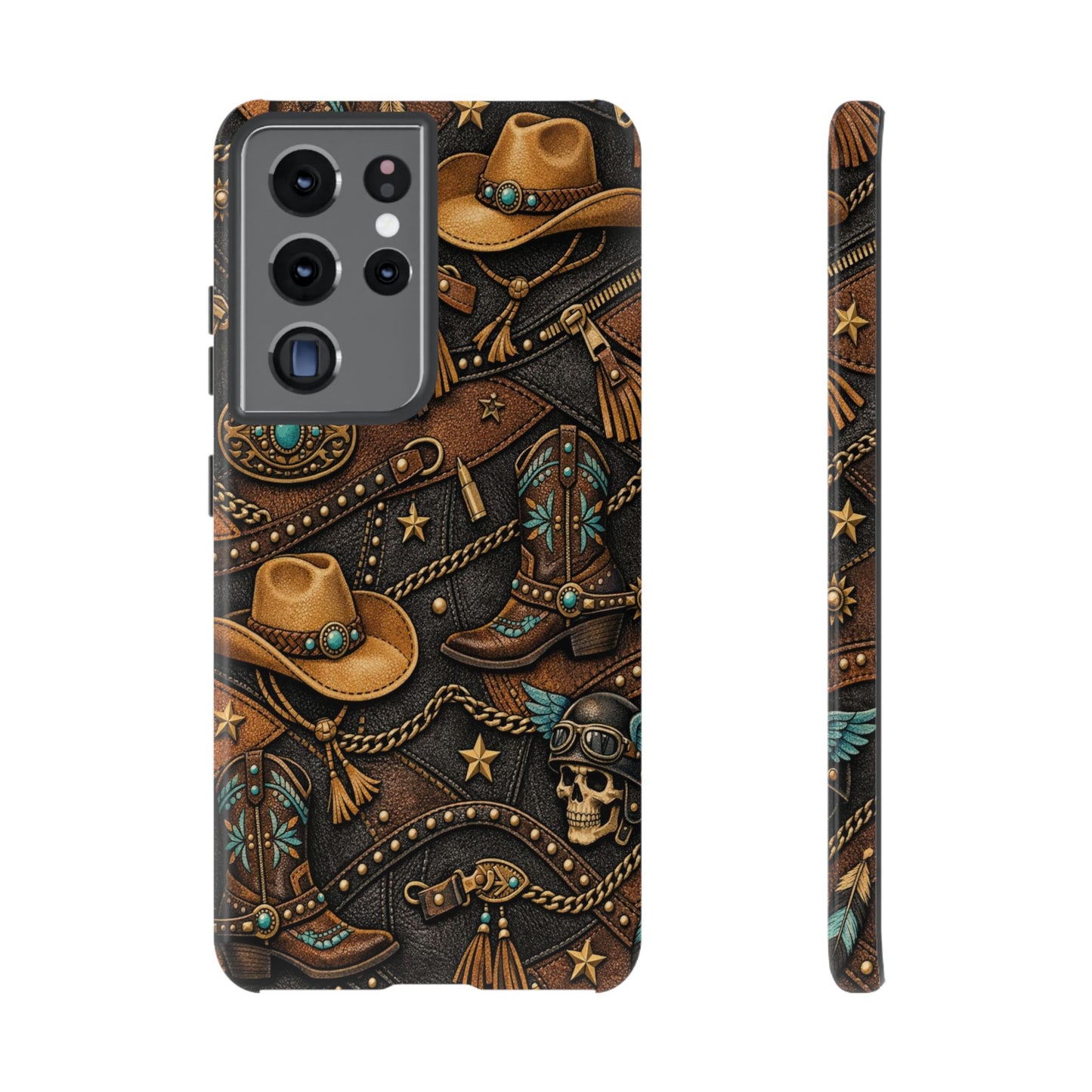 Moto Boho Cowgirl Tough Case