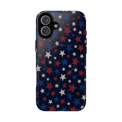 Patriotic Stars Magnetic Case