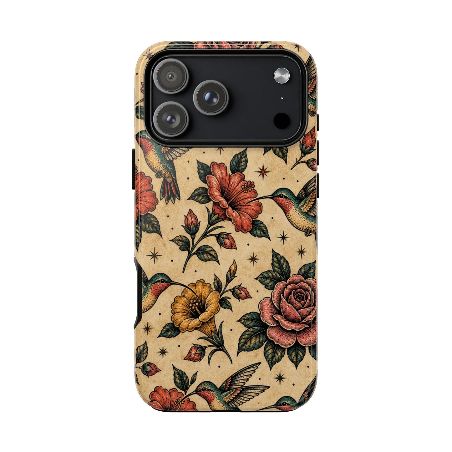 Hummingbird Rose Tough Case