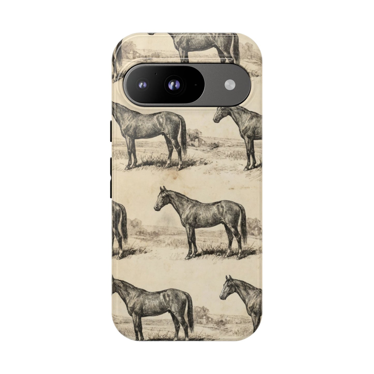 Vintage Horses Tough Case