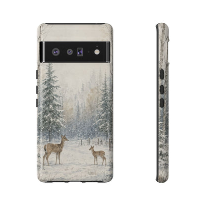 Snowy Doe Tough Case