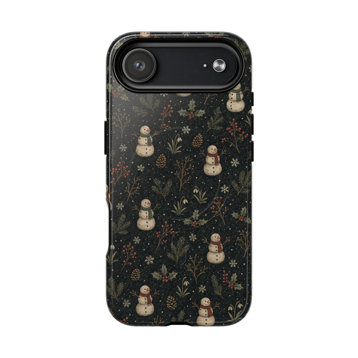 Midnight Snowmen Magnetic Case