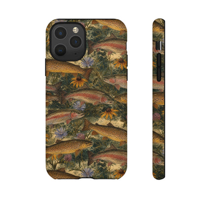 Floral Trout Tough Case