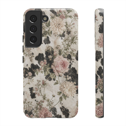 Floral Cowhide Tough Case