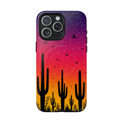 Cactus Sunset Magnetic Case