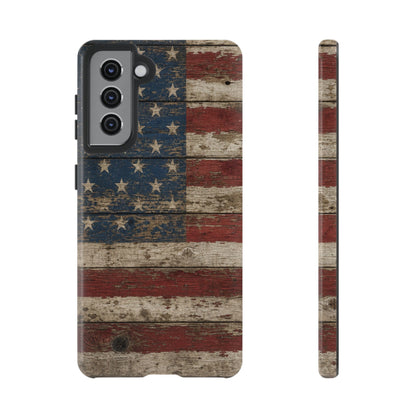 Barnwood Flag Tough Case