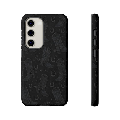 Western Noir Boots Tough Case