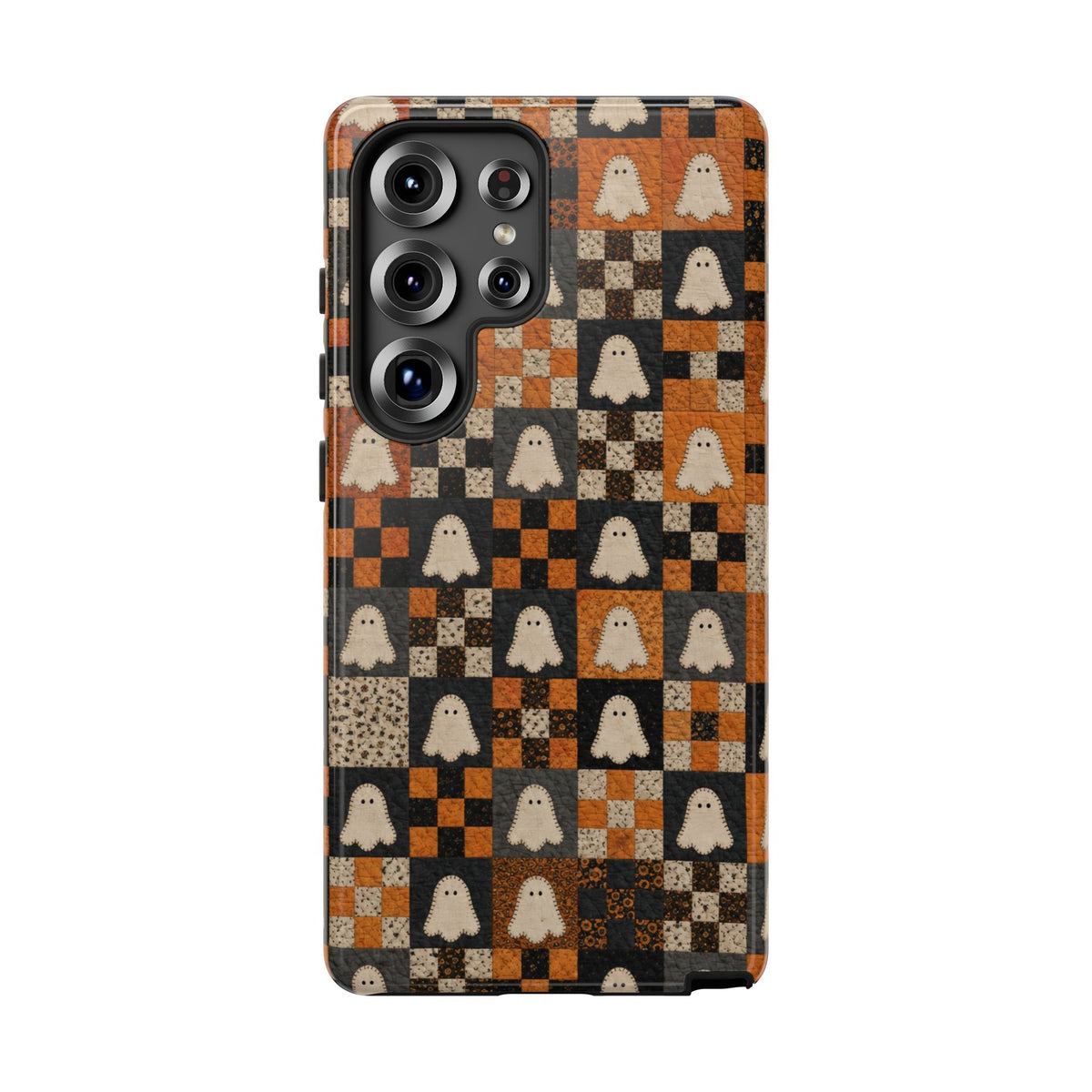 Halloween Ghost Quilt Tough Case