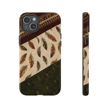 Feather Aztec Swaths Tough Case
