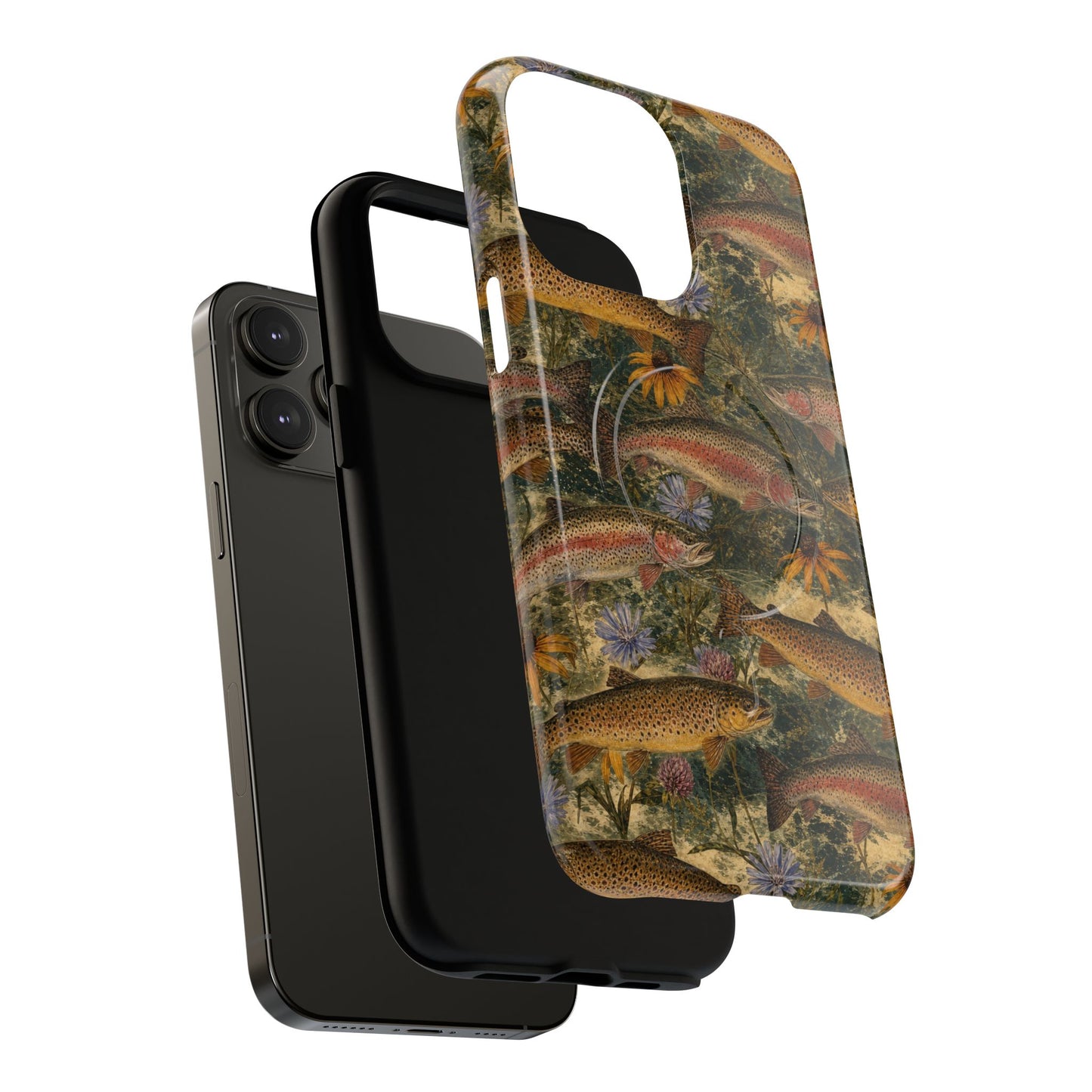 Floral Trout Magnetic Case