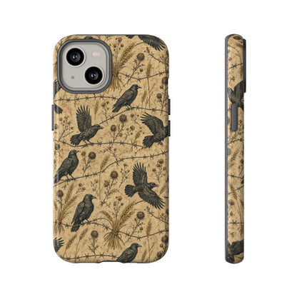 Crow Wheat Barbwire Tough Case