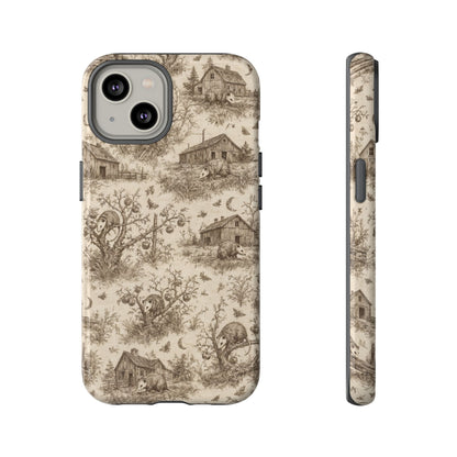 Opossum Toile Tough Case