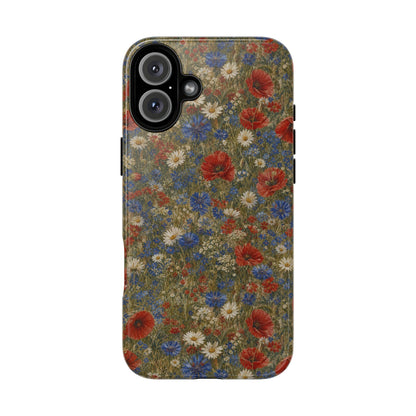 Patriotic Wildflowers Tough Case