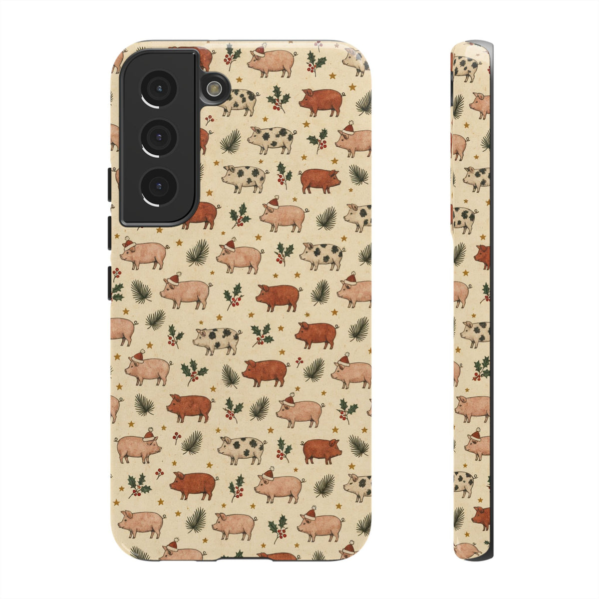 Santa Pigs Tough Case