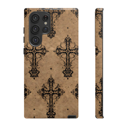Western Gothic Crosses Tough Case