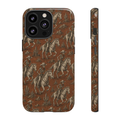 Skeleton Cowboy Ride Tough Case