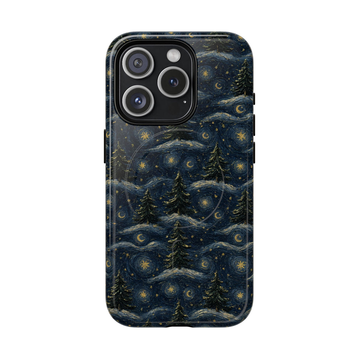 Starry Night Pines Magnetic Case