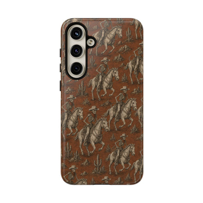 Skeleton Cowboy Ride Tough Case