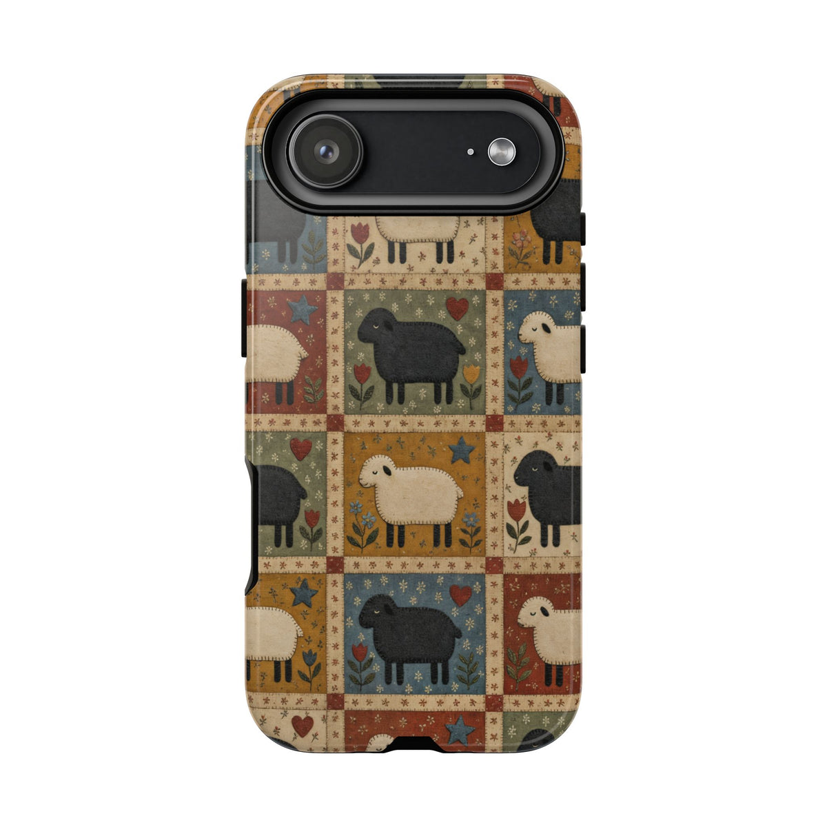 Sheep Quilt Tough Case