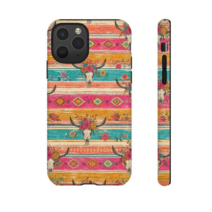 Serape Skull Tough Case