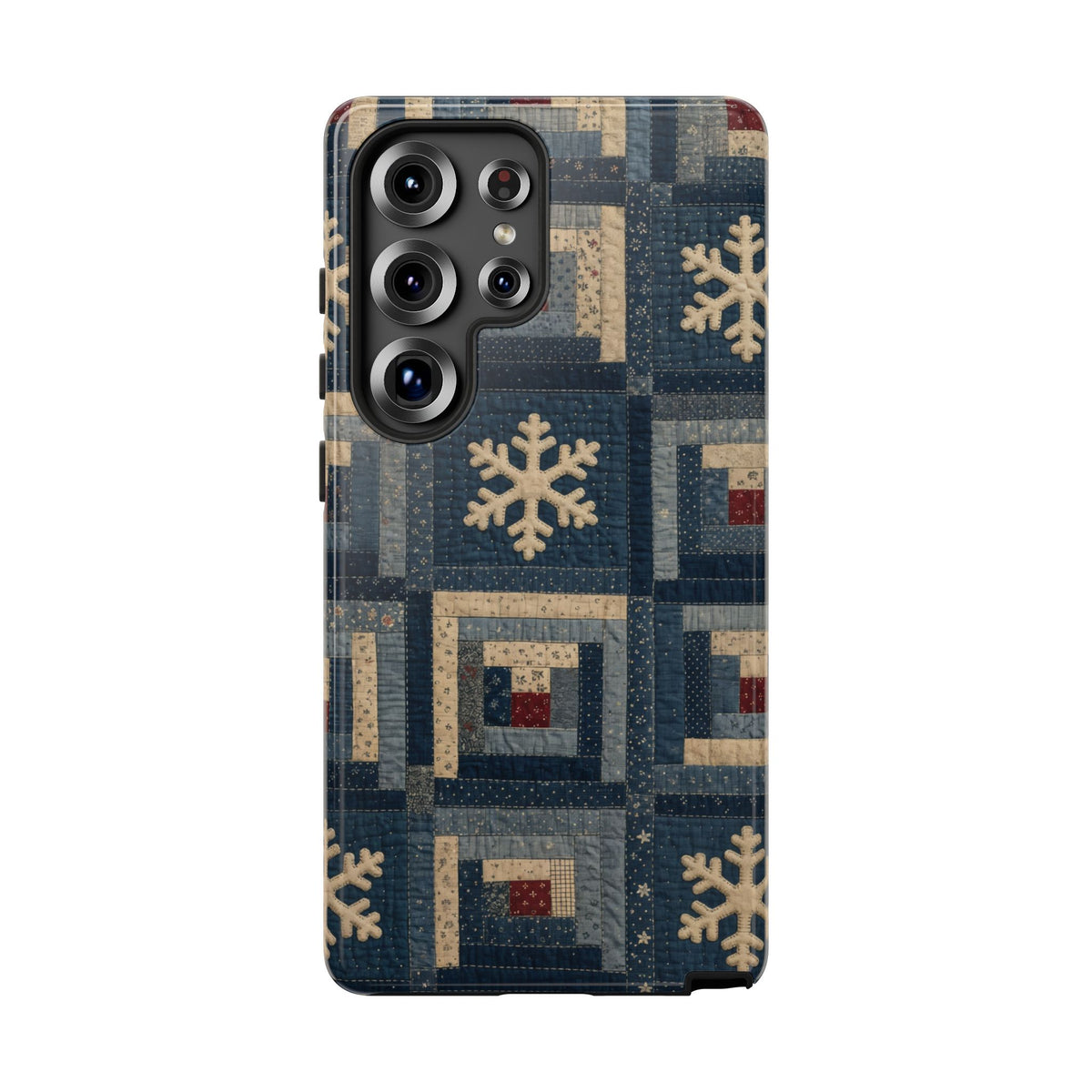 Snowflake Quilt Tough Case