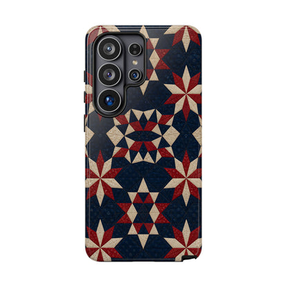 Patriotic Quilt Tough Case