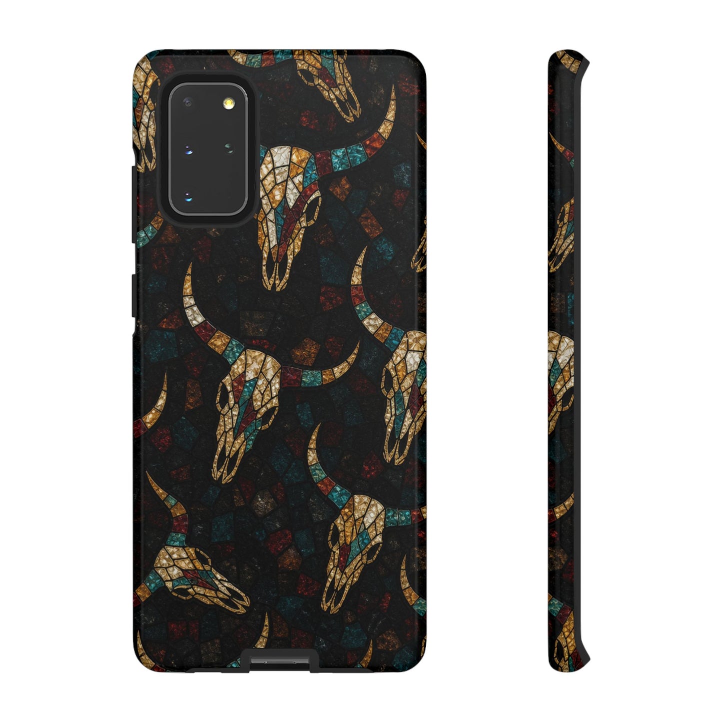 Stained Bull Skull Tough Case