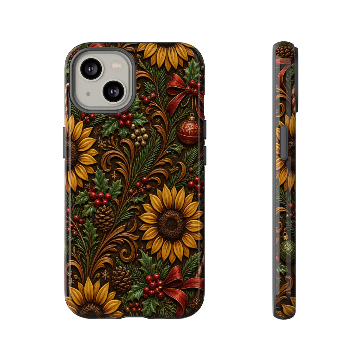 Christmas Sunflowers Tough Case
