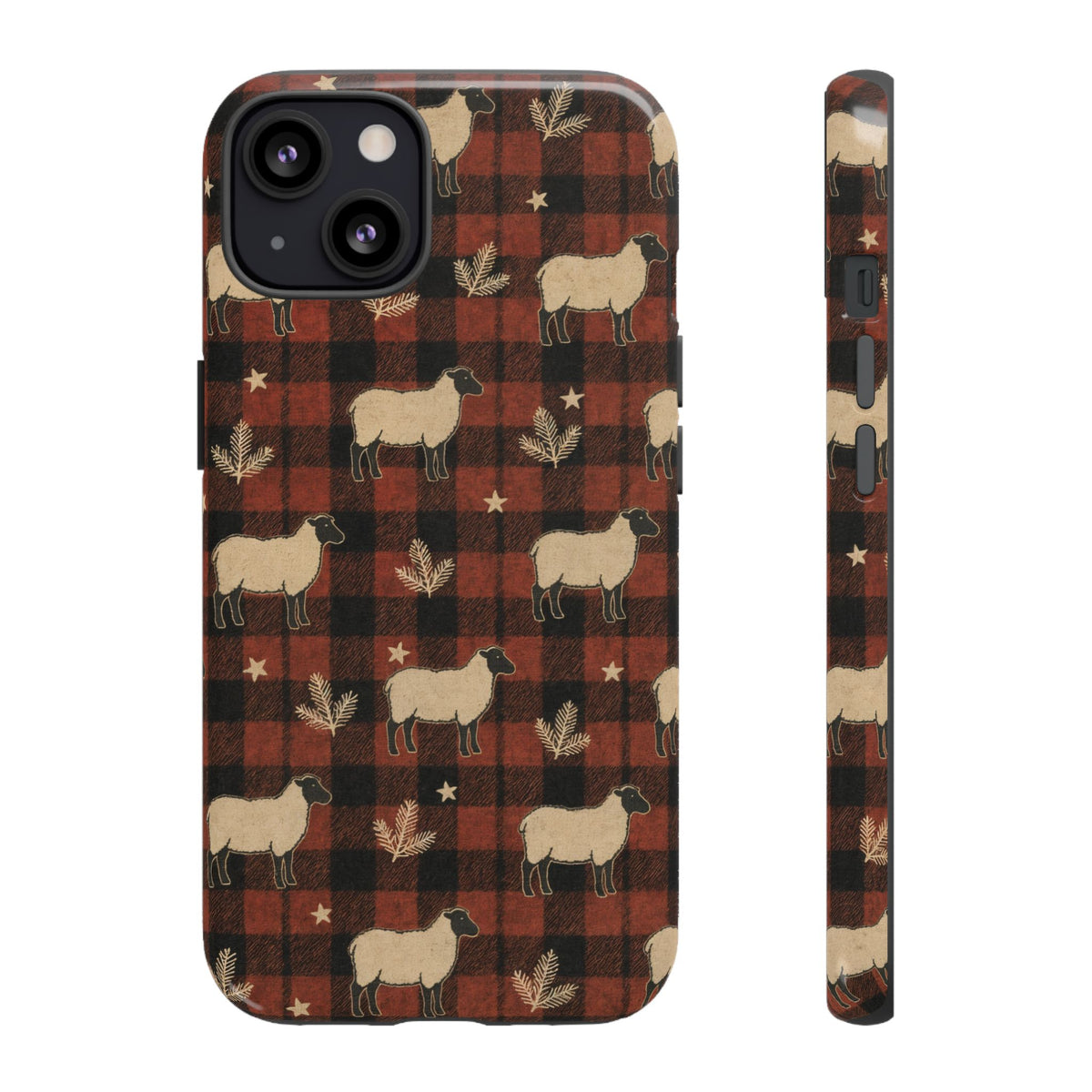 Plaid Sheep Tough Case