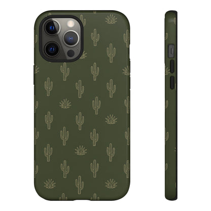 Green Cactus Tough Case