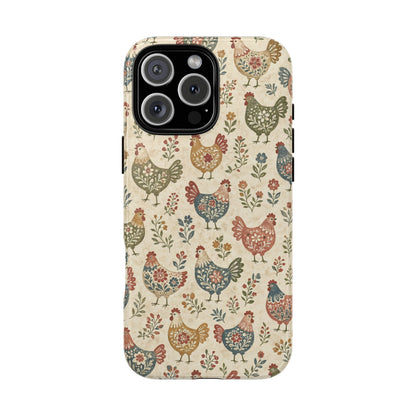 Calico Hens Tough Case