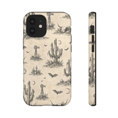 Spooky Desert Toile Tough Case