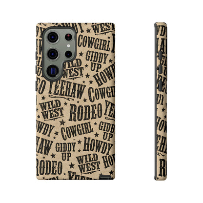 Cowgirl Slang Tough Case