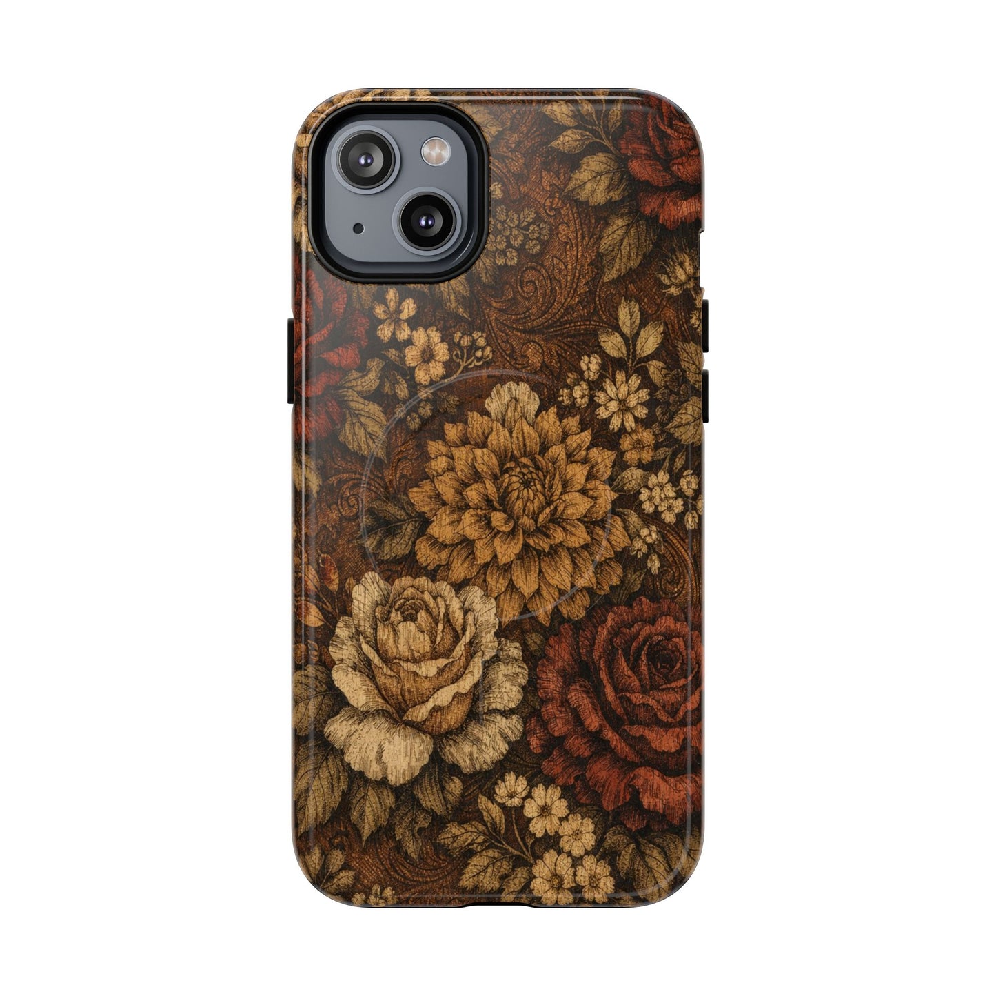Tooled Blooms Magnetic Case