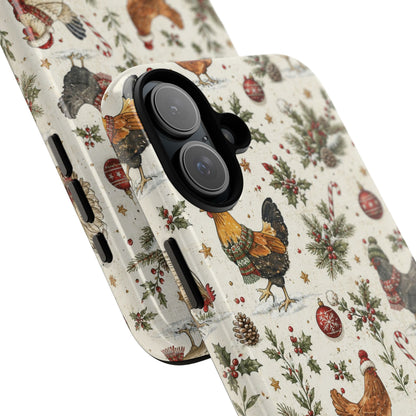 Santa Hens Tough Case