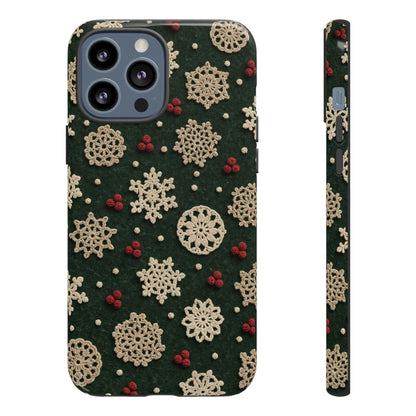 Crochet Snowflakes Tough Case