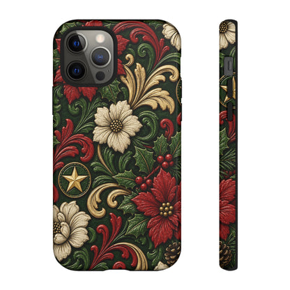 Tooled Christmas Stars Tough Case