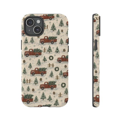 Red Truck Tree Farm Tough Case