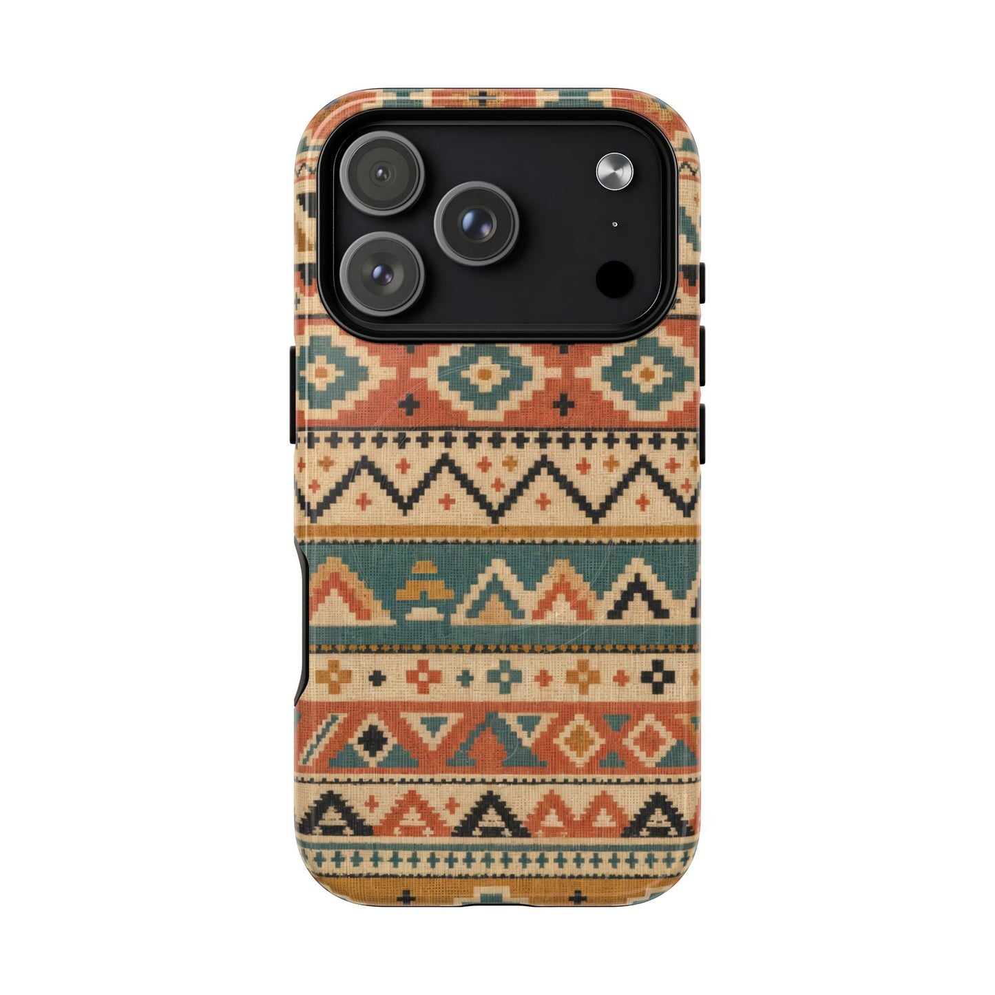 Stacked Aztec Magnetic Case
