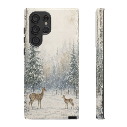 Snowy Doe Tough Case