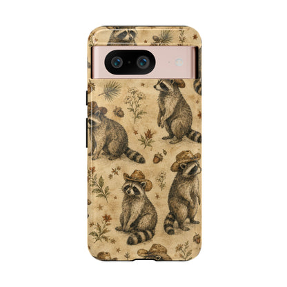 Painted Raccoon Tough Case