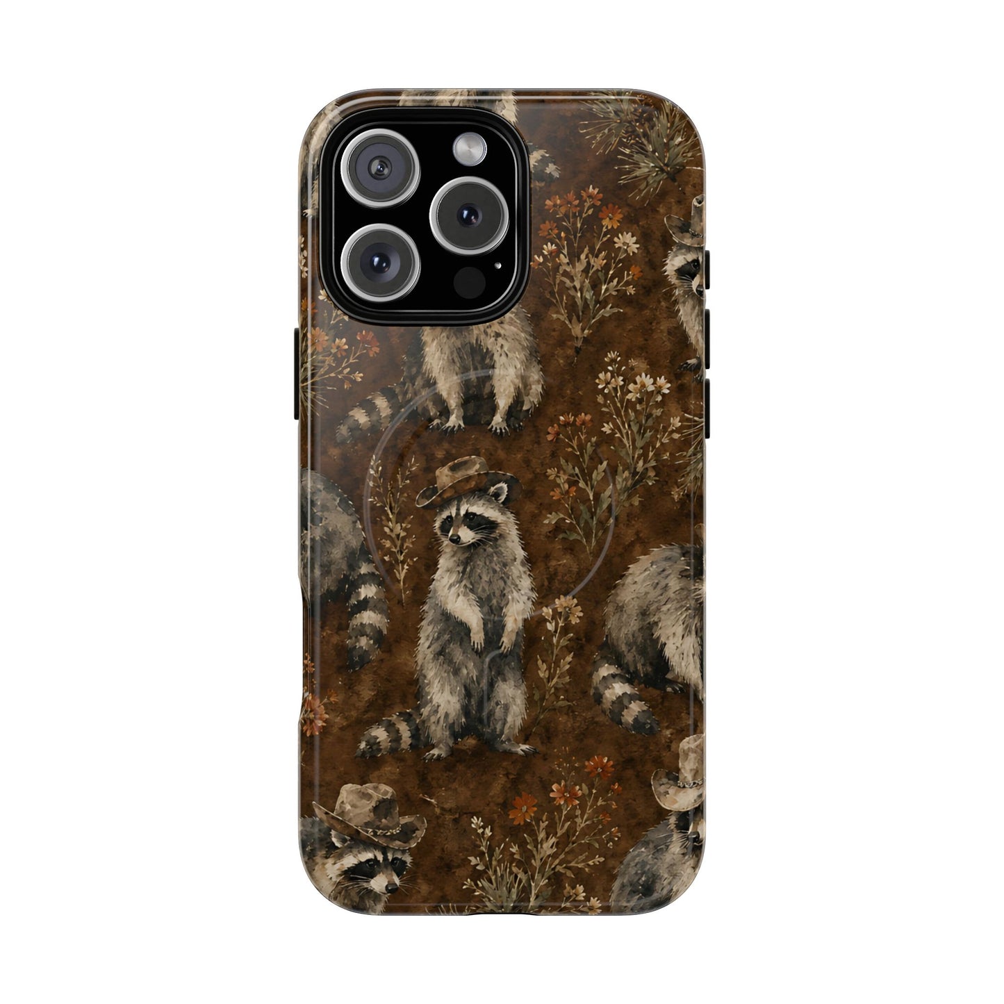 Prairie Raccoon Magnetic Case