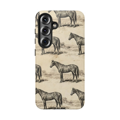 Vintage Horses Tough Case