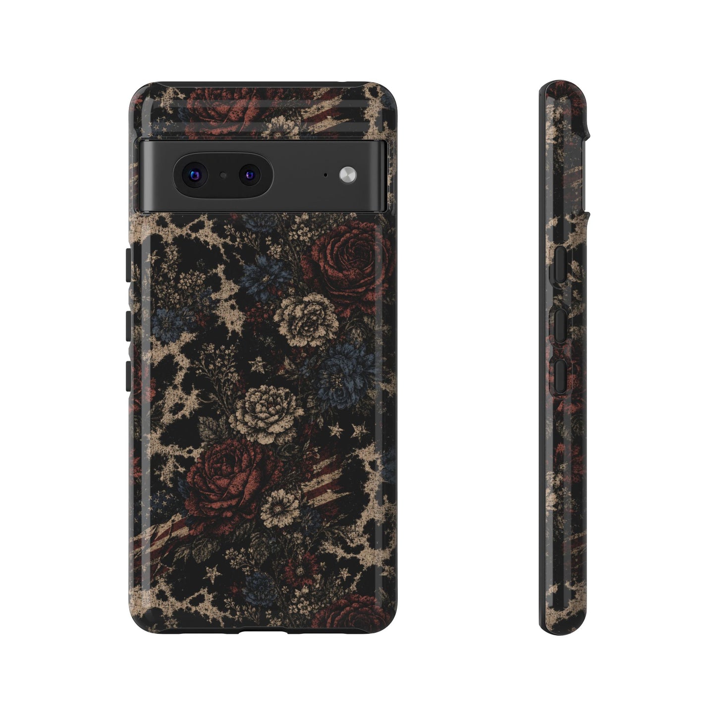 USA Cowhide Bloom Tough Case