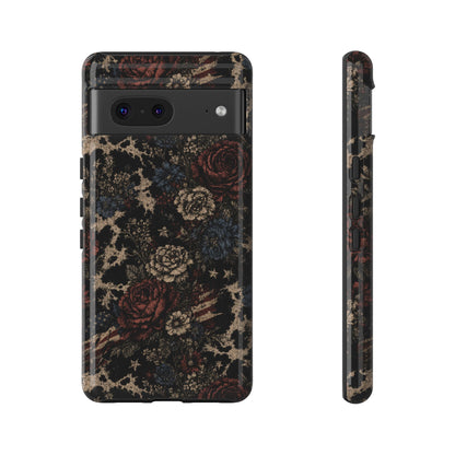 USA Cowhide Bloom Tough Case