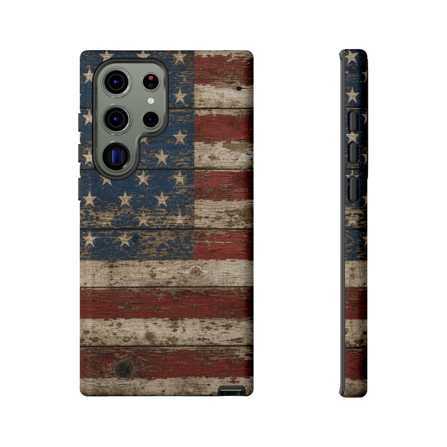 Barnwood Flag Tough Case