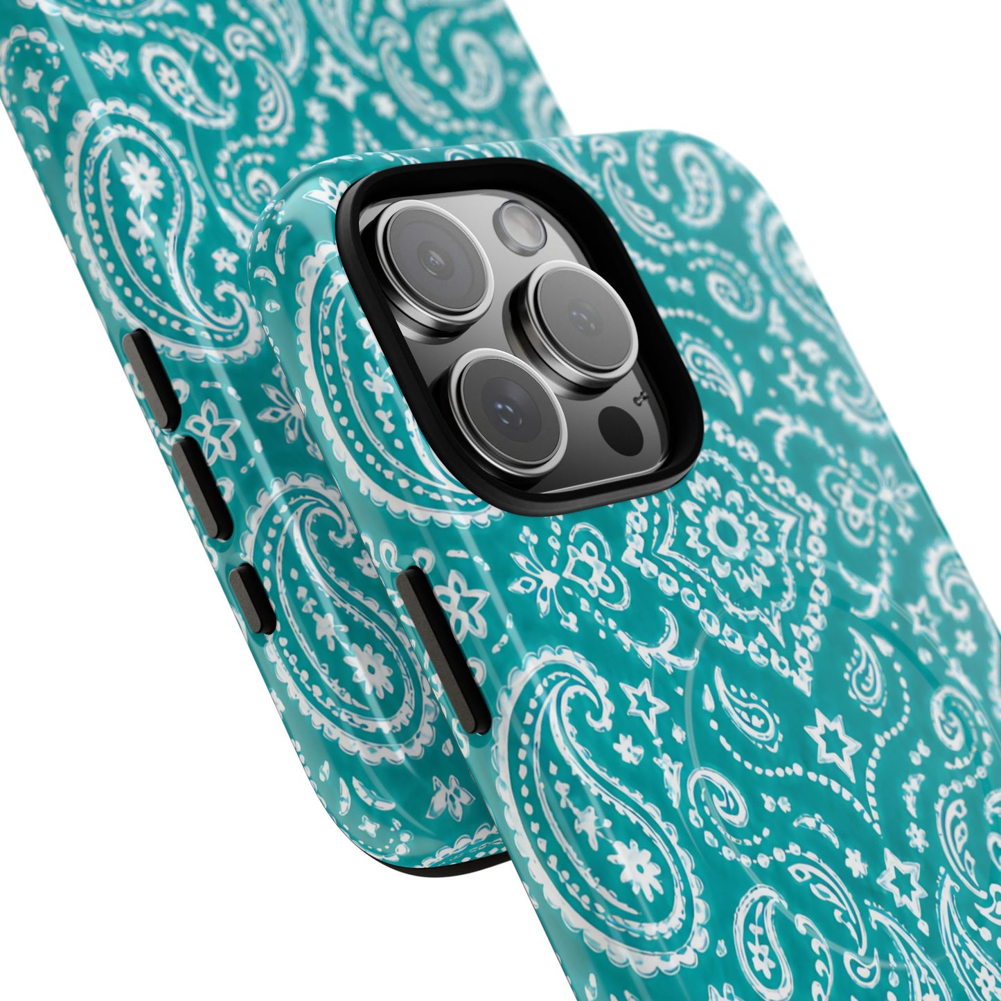 Teal Bandana Magnetic Case
