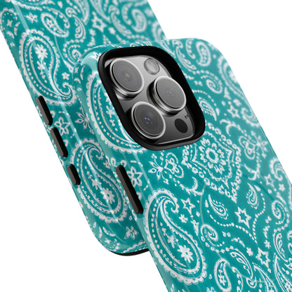 Teal Bandana Magnetic Case